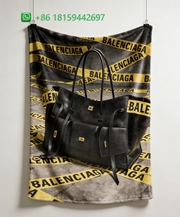 Balenciaga Throw Blankets